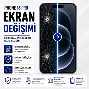 iphone 16pro ekran değişimi