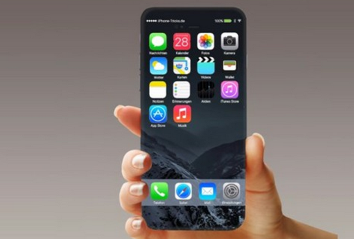 tam ekrana sahip iphone