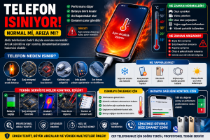 Telefon Isınıyor? Normal mi, Arıza mı? Nedenleri ve Çözüm Yolları