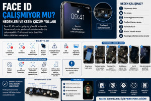 Face ID Çalışmıyor mu? Nedenleri ve Çözümü