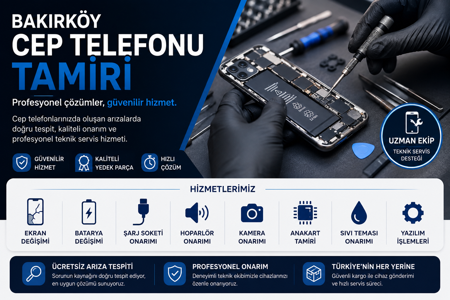 Bakırköy Cep Telefonu Tamiri