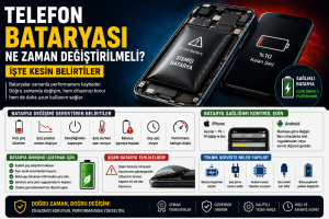 Telefon Bataryası Ne Zaman Değiştirilmeli? Batarya Değişim Belirtileri