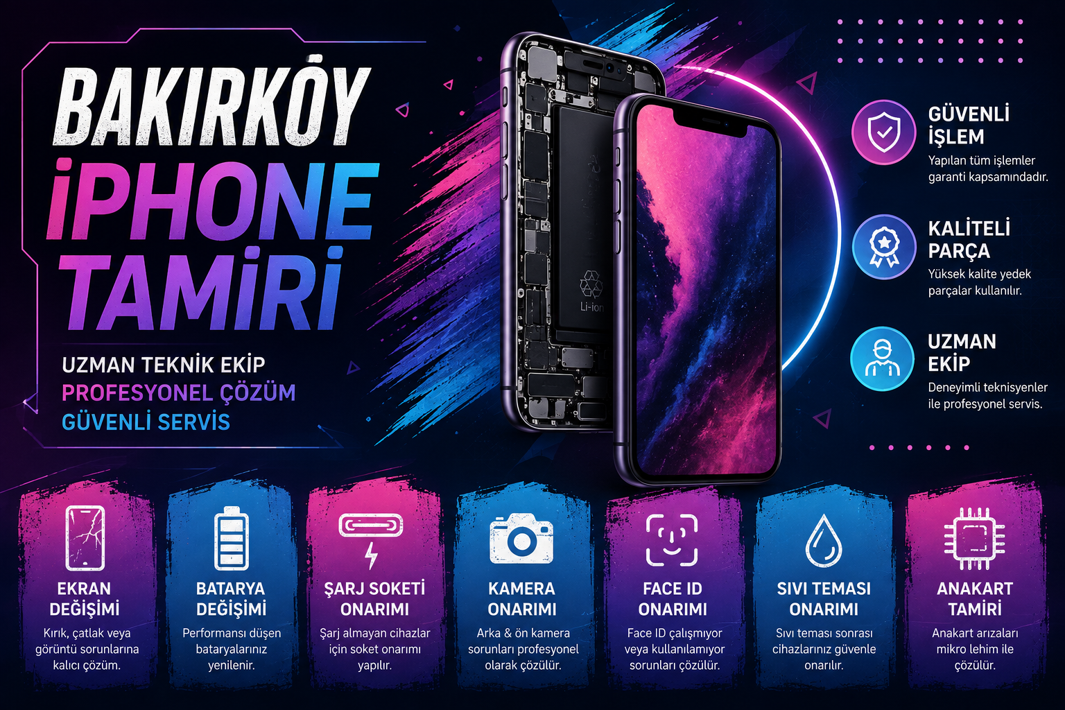 bakırköy iphone tamiri