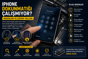 iphone dokunmatiği çalışmıyor çözümü
