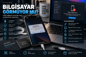 iPhone Bilgisayar Görmüyor