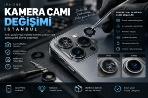 iPhone Kamera Camı Değişimi İstanbul