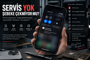 iPhone Servis Yok Yazıyor